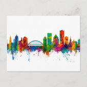 Rochester New York Skyline Postkarte (Vorderseite)