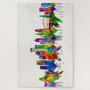 Rochester New York Skyline Puzzle