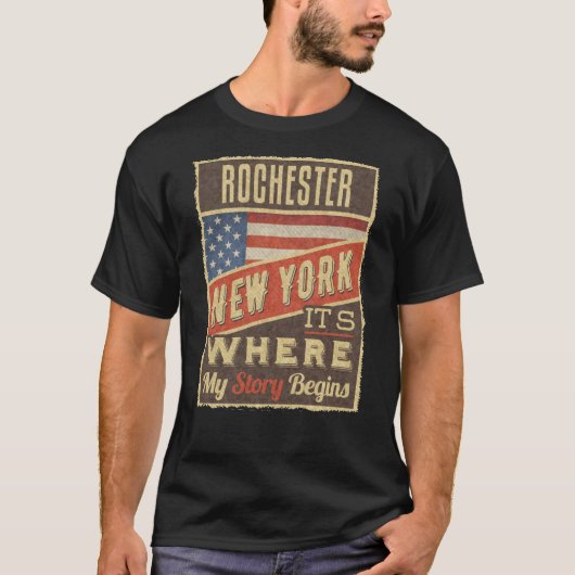Rochester New York T-Shirt (Vorderseite)