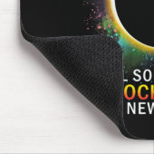 Rochester New York Total Solar Eclipse 8. April 20 Mousepad (Ecke)