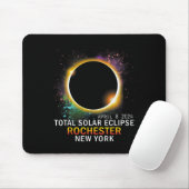 Rochester New York Total Solar Eclipse 8. April 20 Mousepad (Mit Mouse)