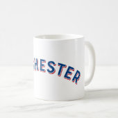 Rochester, New York Vintag Arch Kaffeetasse (VorderseiteRechts)