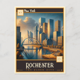 Rochester, New York   VINTAG Postkarte