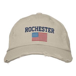Rochester NY Baseball Cap Bestickte Kappe