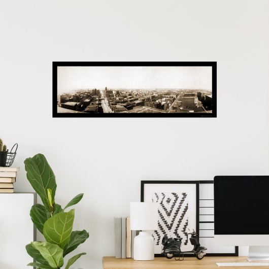 Rochester, NY Foto 1896 Poster (Heimbüro)