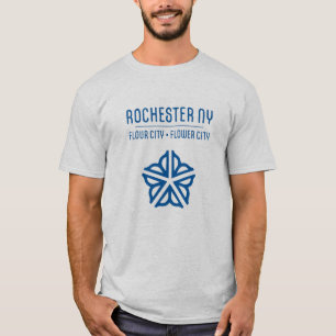 Rochester NY Mehl Blume City T - Shirt (Light)