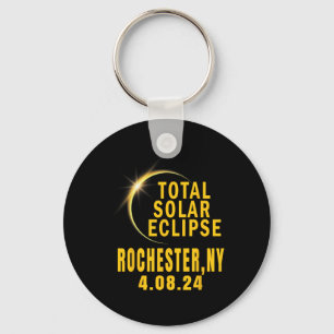 Rochester Ny Solar Eclipse 2024 Total Solar Eclips Schlüsselanhänger