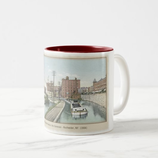 Rochester NY - Tasse (VorderseiteRechts)