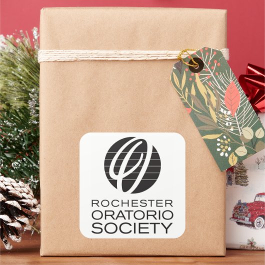 Rochester Oratorio Society Square Stickers * (Feiertag)
