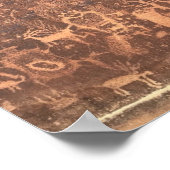 Rochester-Panel für amerikanische Petroglyphs Poster (Ecke)