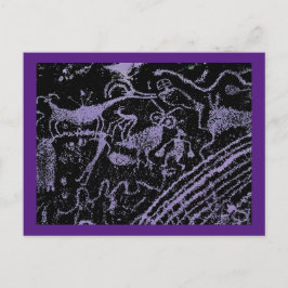 Rochester Panel Rock Art Postkarte