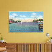 Rochester Port und NY Naval Militia Leinwanddruck (Insitu (Wohnzimmer))