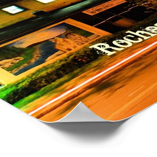 Rochester Poster (Ecke)