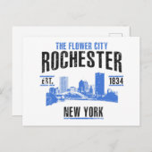 Rochester Postkarte (Vorne/Hinten)