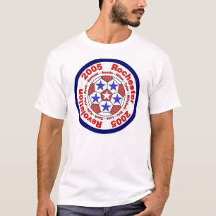 Rochester-Revolutions-Fußball-Flagge T-Shirt