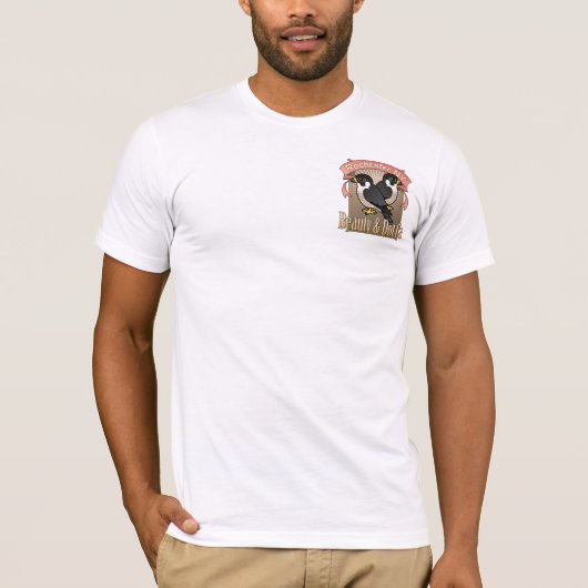 Rochester-Schönheit u. Dot.Ca T-Shirt (Vorderseite)