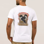 Rochester-Schönheit u. Dot.Ca T-Shirt (Rückseite)