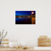 Rochester und die Douglass-Anthony-Brücke Poster (Küche)