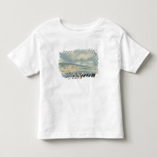 Rochester, vom Norden, c.1790 (w/c über Bleistift Kleinkind T-shirt