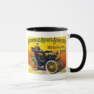 Rochet und Schneider Automobiles - Vintage Anzeige Tasse