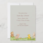 Rock-a-by Baby Birth Ankündigung (Rückseite)