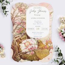 Rock A Bye Baby Kinderzimmer Rhyme Baby Dusche