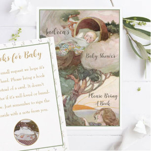 Rock A Bye Baby Kinderzimmer Rhyme Buchanfrage Begleitkarte