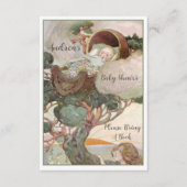 Rock A Bye Baby Kinderzimmer Rhyme Buchanfrage Begleitkarte (Vorderseite)