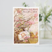 Rock A Bye Baby Kinderzimmer Rhyme Buchanfrage Begleitkarte (Stehend Vorderseite)