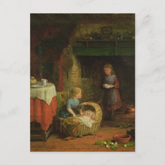 Rock-a-Bye Baby Postkarte (Vorderseite)