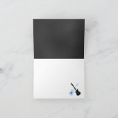 Rock a bye Baby Rock Star Danke Karten (Innenseite)