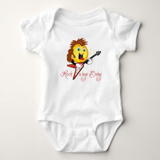 Rock a Bye Baby Strampler (Vorderseite)