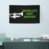 Rock a Bye Rock Star Gitarre Baby Showbanner Banner (Messeveranstaltung)
