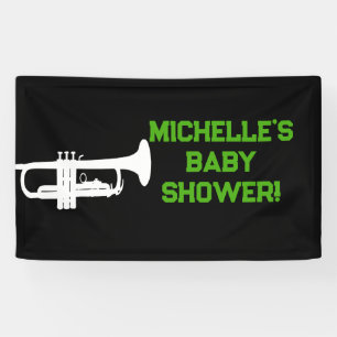 Rock a Bye Rock Star Gitarre Baby Showbanner Banner