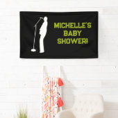 Rock a Bye Rock Star Gitarre Baby Showbanner Banner (Insitu)
