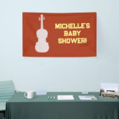 Rock a Bye Rock Star Gitarre Baby Showbanner Banner (Messeveranstaltung)