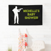 Rock a Bye Rock Star Gitarre Baby Showbanner Banner (Insitu)