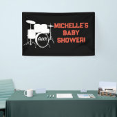 Rock a Bye Rock Star Gitarre Baby Showbanner Banner (Messeveranstaltung)