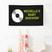 Rock a Bye Rock Star Gitarre Baby Showbanner Banner (Insitu)