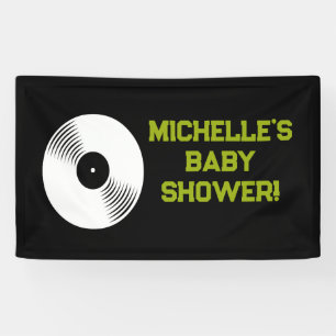 Rock a Bye Rock Star Gitarre Baby Showbanner Banner