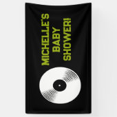 Rock a Bye Rock Star Gitarre Baby Showbanner Banner (Vertikal)