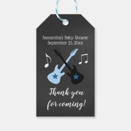 Rock a bye Rockstar Baby Shooting Tag Geschenkanhänger