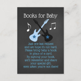 Rock a Bye Rockstar Books for Baby Begleitkarte