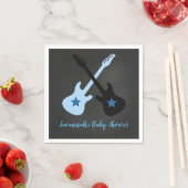 Rock a Bye Rockstar Rock Star Napkins Serviette (Beispiel)