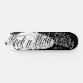 Rock a Hula Tattoo Skateboard (Horizontal)