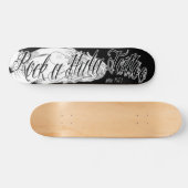 Rock a Hula Tattoo Skateboard (Horizontal)