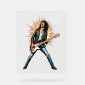 Rock acrylic sign acrylschild (Vorderseite)