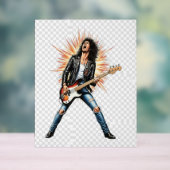 Rock acrylic sign acrylschild (Neutral)