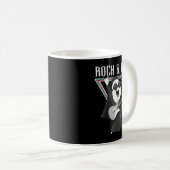 Rock & Roll Fun Graphic Illustration Kaffeetasse (VorderseiteRechts)