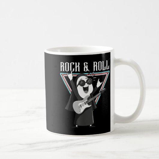 Rock & Roll Fun Graphic Illustration Kaffeetasse (Rechts)